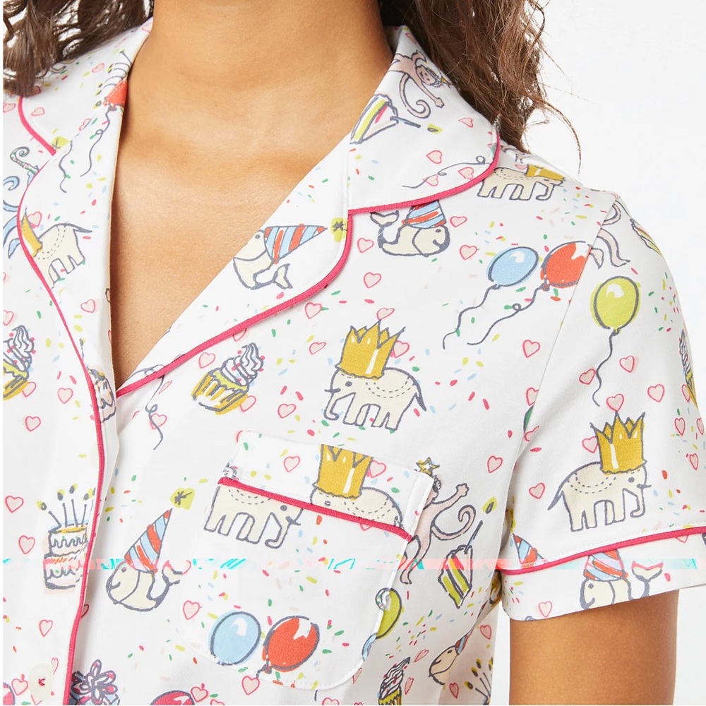 NWT Roller Rabbit Bonanza Polo Pajamas Small - Picture 1 of 7
